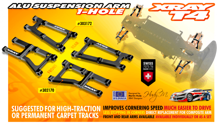 T4 Alu Suspension Arms