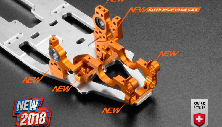 XRAY RX8 2018 Arka Bulkheads